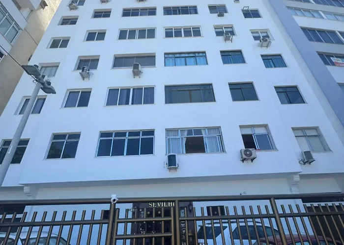 Edf Luxo Vista Frontal Mar C Garagem Apartamento Rio de Janeiro
